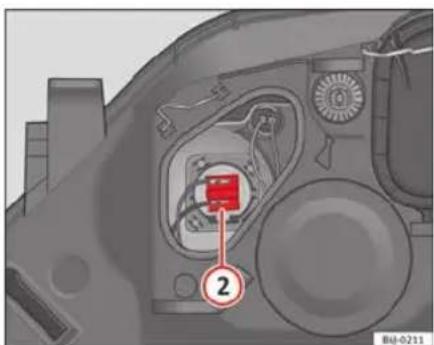SEAT Ibiza SC (2011) - Feu de route et de position - 2