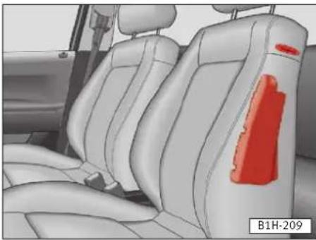 SEAT Alhambra (2005) - Description des airbags latéraux et de tête - 1