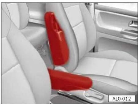 SEAT Alhambra (2005) - Réglage des accoudoirs - 1