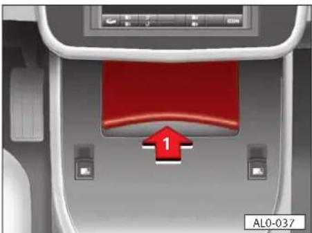 SEAT Alhambra (2005) - Cendrier sur la console centrale - 1