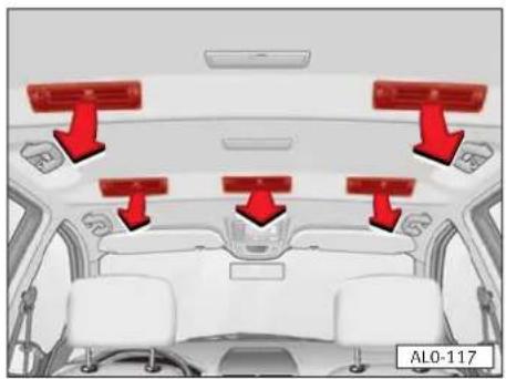 SEAT Alhambra (2005) - Diffuseurs de pavillon - 1