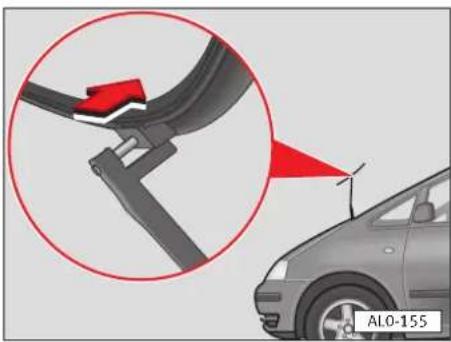 SEAT Alhambra (2005) - Remplacement des balais d'essuie-glace - 1