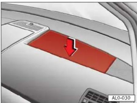 SEAT Alhambra (2005) - Vide-poches supérieur droit du tableau de bord des instruments - 1
