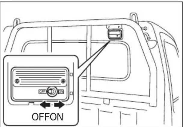 SUZUKI Carry (2015) - 作業灯スイツチ - 1