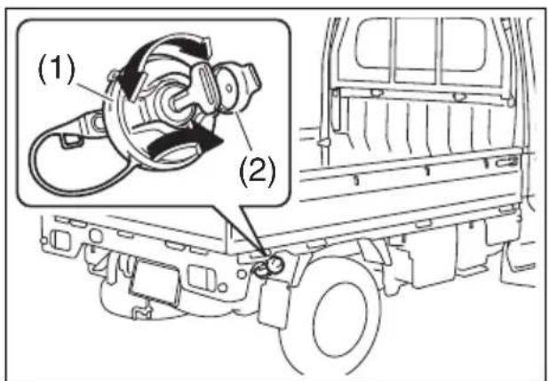 SUZUKI Carry (2015) - 施錠するときは - 1