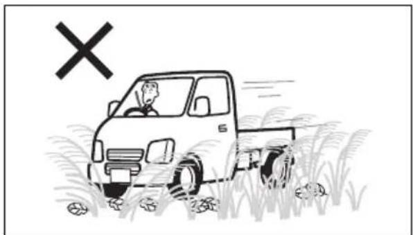 SUZUKI Carry (2015) - 草の生い茂った場所は走行いたします - 1