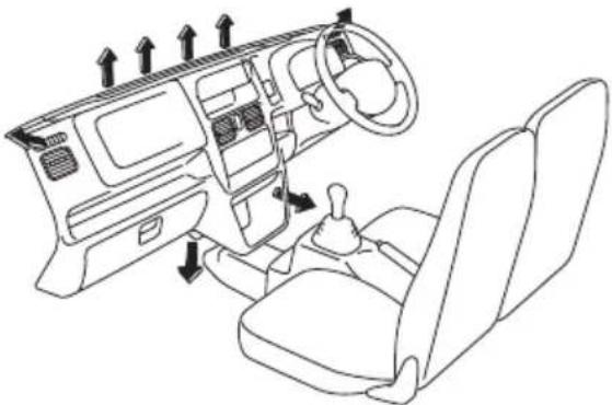 SUZUKI Carry (2014) - ■ 吹出し口切替えレバー - 8