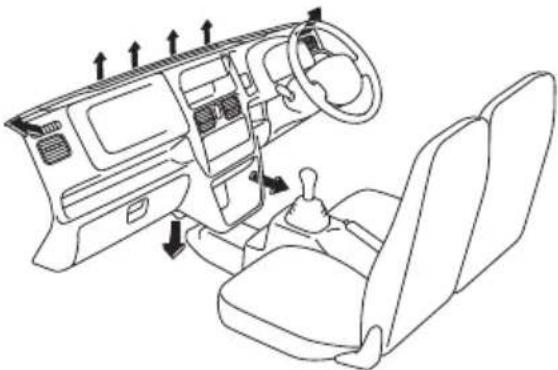 SUZUKI Carry (2014) - ■ 吹出し口切替えレバー - 7