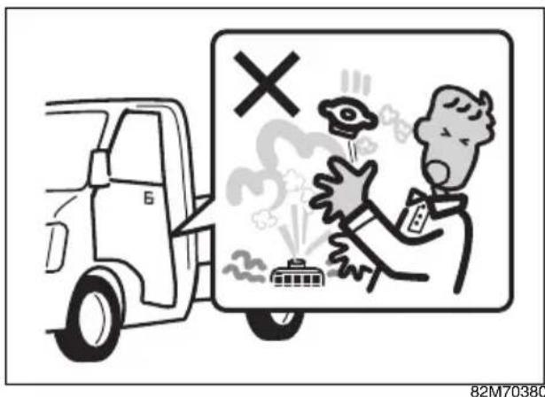 SUZUKI Carry (2014) - 警告 - 1