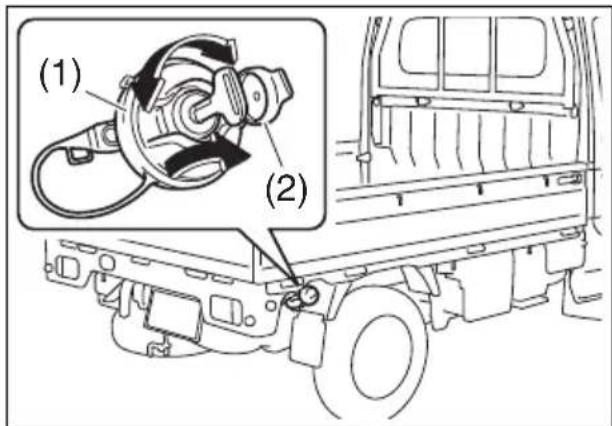 SUZUKI Carry (2014) - ■ 施錠するときは - 1