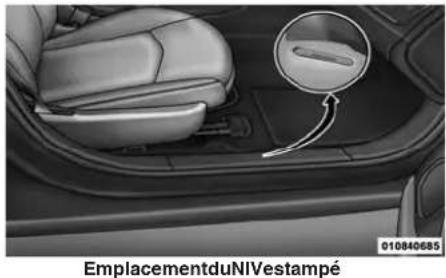 Chrysler 200 Sedan (2014) - NUMÉROD'IDENTIFICATION DUVÉHICULE - 2