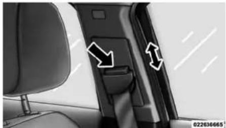 Chrysler 200 Sedan (2014) - Ancragesupérieurdebaudrier régliable - 1