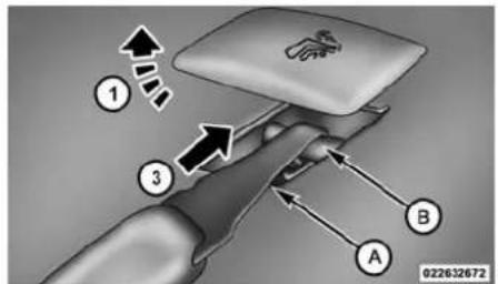 Chrysler 200 Sedan (2014) - Installationd'unensemblederetenue d'enfantai'aidedel'ancraged'attache supérieure - 2