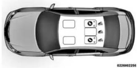 Chrysler 200 Sedan (2014) - PlacesmuniedusystèmeLATCH pourinstallerlesensemblesde retenued'enfantdanscevéhicule - 1