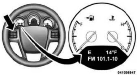 Chrysler 200 Sedan (2014) - CENTRED'INFORMATION ÉLECTRONIQUE-SELON L'ÉQUIPEMENT - 1