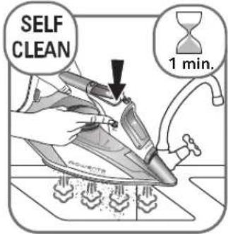 SELF CLEAN 1 min.