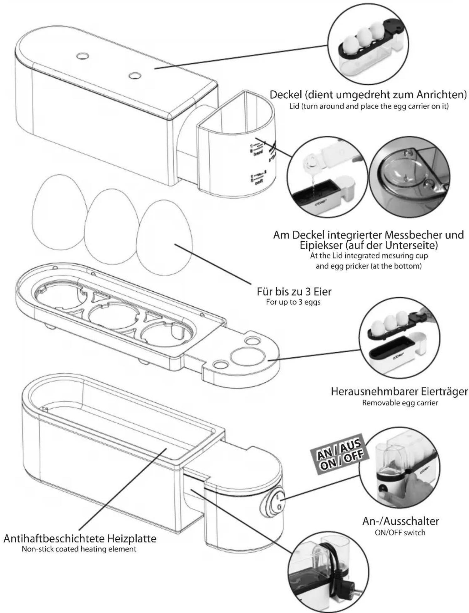 Cloer 6021 - Features - 1