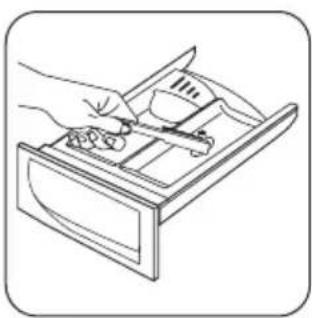 ZANUSSI ZWG 5140 P - De wasmiddellade schoonmaken - 3