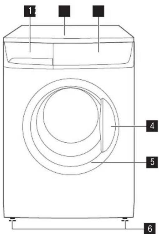 ZANUSSI ZWG 5140 P - Beschrijving van het product - 1