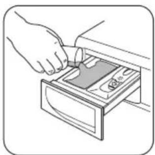 ZANUSSI ZWG 5140 P - Languette pour lessive en poudre ou liquide - 5