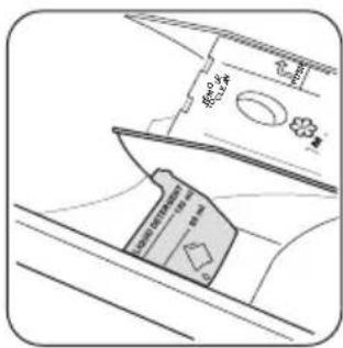 ZANUSSI ZWG 5140 P - Languette pour lessive en poudre ou liquide - 2