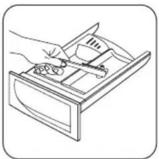 ZANUSSI ZWG 5140 P - Nettoyage de la boîte à produits - 2