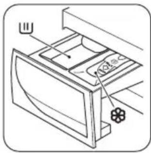 ZANUSSI ZWG 5140 P - De wasmiddellade openen - 1
