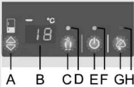 Pelgrim PKD 7178 F - Autres réglages Autres régles sal sonore continu - Alarme signalant que la porte du réfrigérateur est ouverte - 2