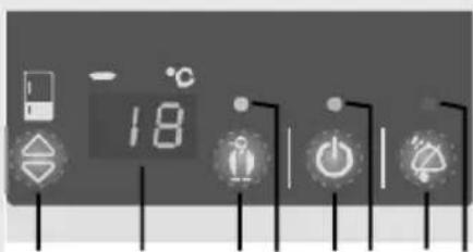 Pelgrim PKD 7178 F - Other settings Other settingContinuous sound - opened refrigerator door - alarm - 2