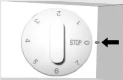 Pelgrim PKD 7178 F - ON/OFF button - 1