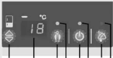 Pelgrim PKD 7178 F - Temperature setting Temperature - 1