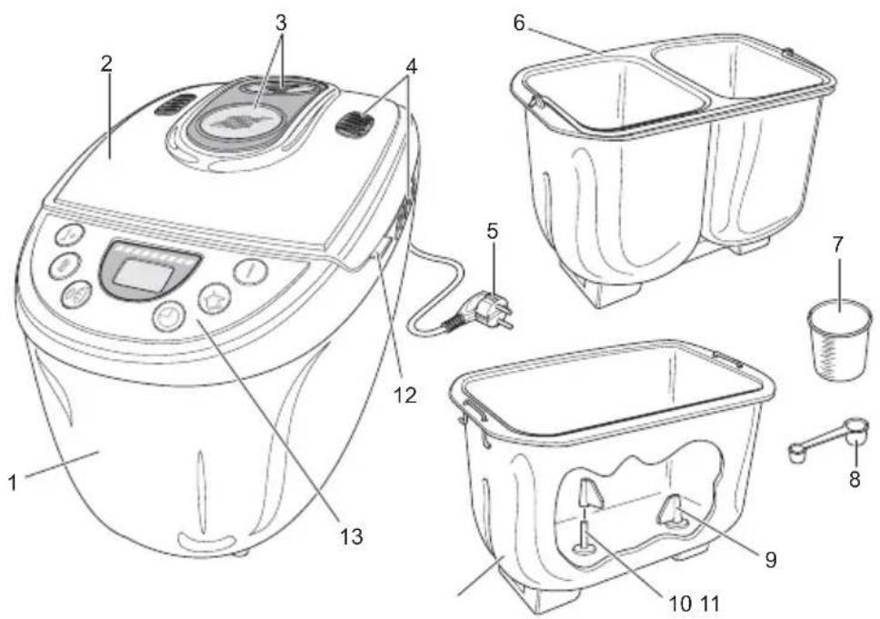 BESTRON DBM1400 - Composants - 1