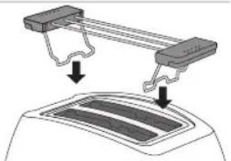 BESTRON ATO978 - USE - Heating rolls or French bread - 1