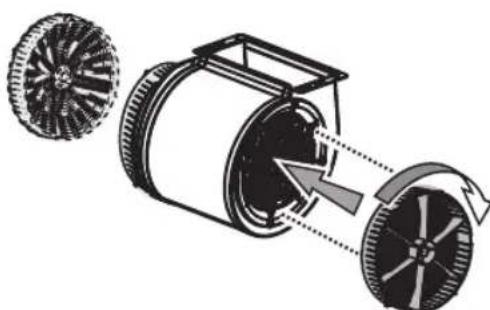 BAUKNECHT DBTR 9190 - Montagem ou substituicao do filtro de carbono - 1