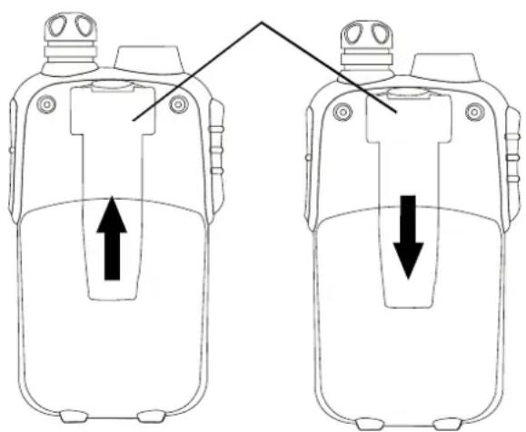 AEG Voxtel R320 - De riemclip plaatsen - 1