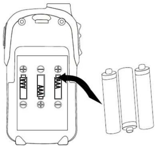 Diagram showing battery charging setup with two 4.5A batteries and three 2.5A batteries, one with an arrow indicating charging direction.