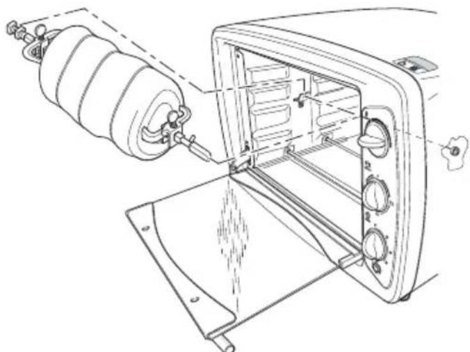 BESTRON DGL 26 - Utilizzato dello spiedo per girarrosto - 1