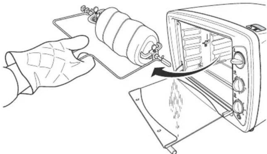 BESTRON DGL 26 - Using the roasting spit - 2