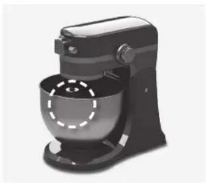 AEG KM4400 - Sélectionner la vitesse souhaitée - 3