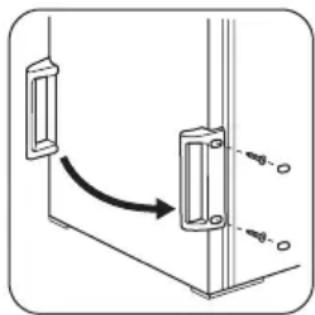 ZANUSSI ZRX71100 - Omhengsling av doren - 1