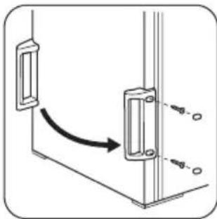 ZANUSSI ZRX71100 - Réversibilité de la porte - 1