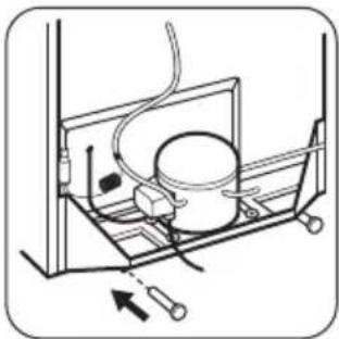ZANUSSI ZRX71100 - Hintere Distanstücks - 1