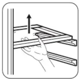 ZANUSSI ZRG16600 - Movable shelves - 1