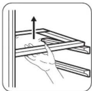 ZANUSSI ZRG15800WA - Prateleiras movable - 1