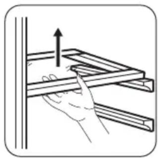 ZANUSSI ZRG15800WA - Movable shelves - 1