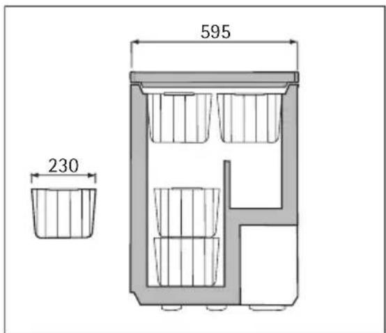ZANKER A51100HSW0 - Storage baskets - 2