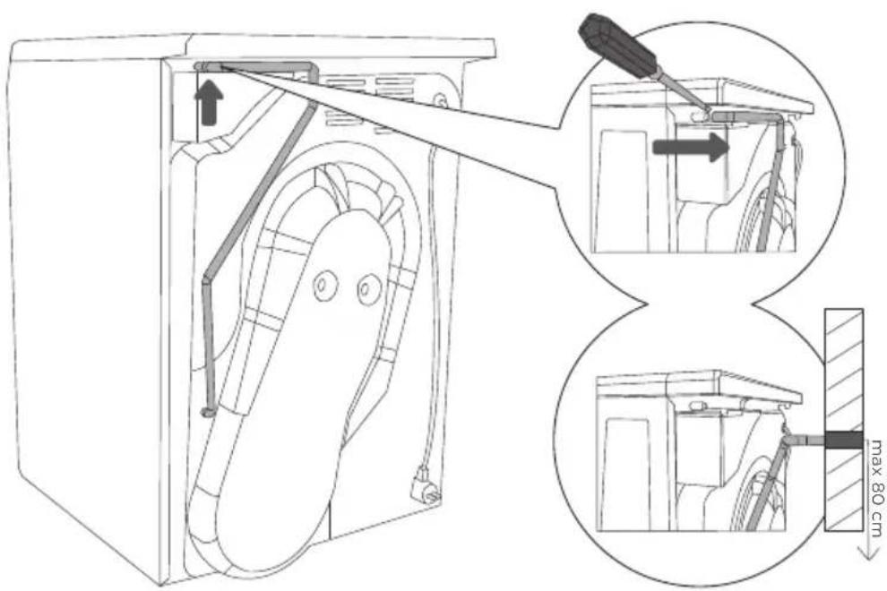 Pelgrim PWD112 - ÉVACUATION DE L'EAU DE CONDENSATION - 1
