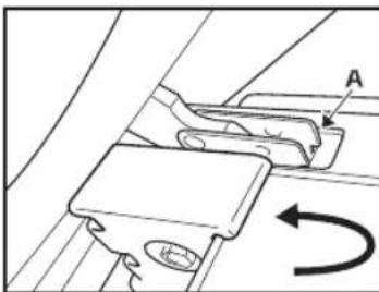 WHIRLPOOL AKP 459 - To refit the door: - 2