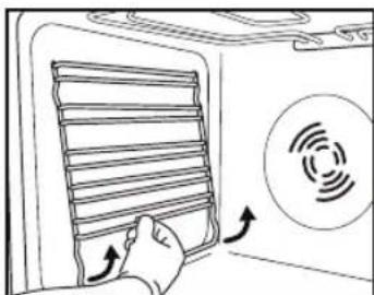 WHIRLPOOL AKP 459 - OMLAAGBRENGEN VAN HET BOVENSTE VERWARMINGSELEMENT (ALLEEN BIJ BEPAALDE MODELLEN) - 1