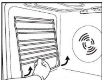 WHIRLPOOL AKP 459 - FLYTTING AV DET ØVRE GRILLELEMENTET (KUN NOEN MODELLER) - 1
